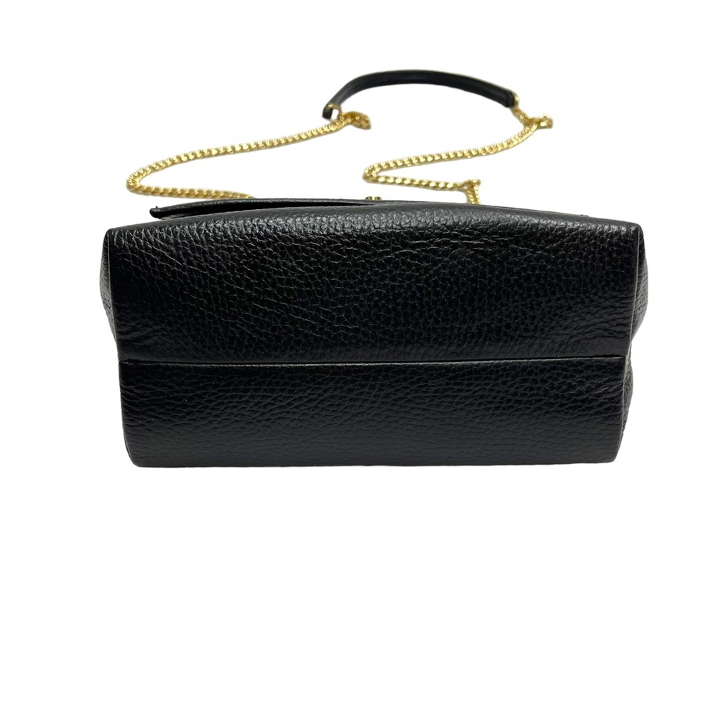 SOLD 🔴 Banana Republic leather shoulder bag Crossbody bag with gold chain - Picture 5 of 15